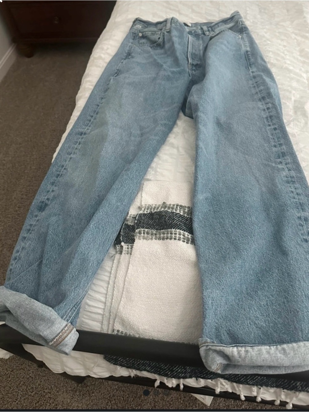 Citizens Of Humanity Light Blue Boyfriend Jeans